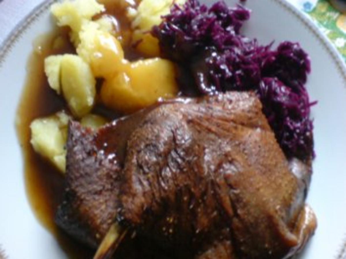 Entenbraten mit Ente - eigene Zucht und Suppengemüse - Rezept mit Bild ...