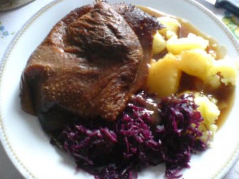 Entenbraten mit Ente - eigene Zucht und Suppengemüse - Rezept mit Bild ...