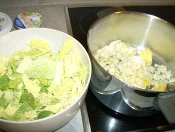 Rezept: Beilage Wirsinggemüse Bild Nr. 3 Beilage Wirsinggemüse - Rezept - Bild Nr. 3