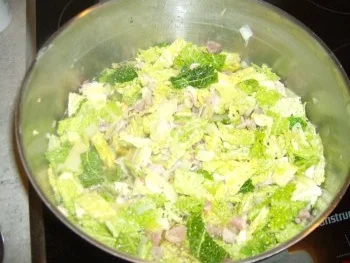 Rezept: Beilage Wirsinggemüse Bild Nr. 4 Beilage Wirsinggemüse - Rezept - Bild Nr. 4
