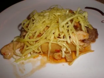 Fleisch süß-sauer mit Bambus - Rezept