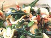 Nudeln mit dicken Bohnen - Rezept