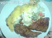 Dickmilch - Kohl - Gemüse - Auflauf - Rezept