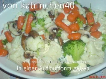 Dickmilch - Kohl - Gemüse - Auflauf - Rezept - Bild Nr. 4