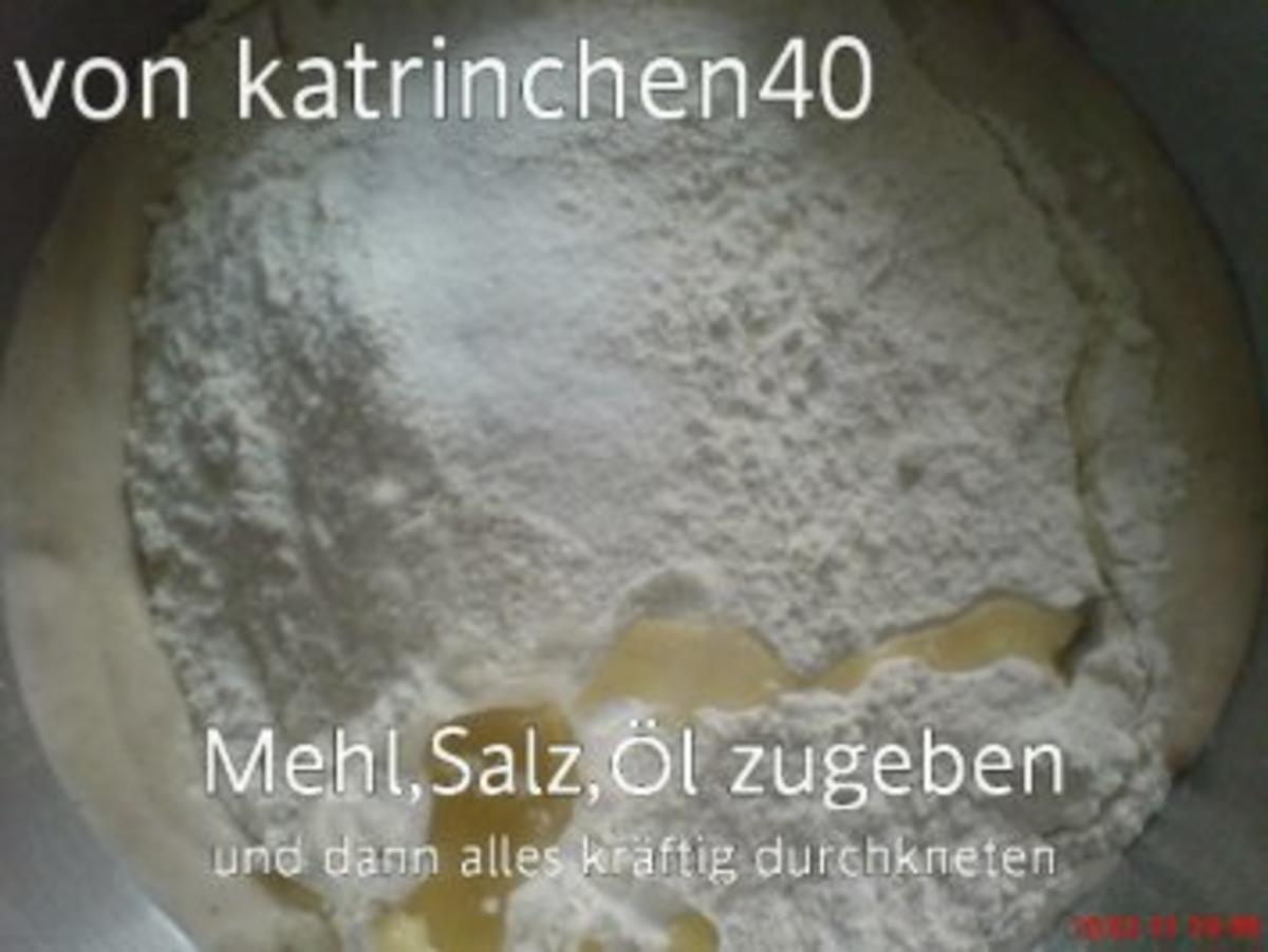 Apfel - Zwiebelbrot gebacken im Bratenschlauch - Rezept - Bild Nr. 3