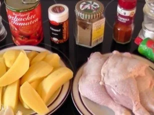 Rezept: Hähnchen-Kartoffel-Pfanne aus dem Ofen Bild Nr. 2 Hähnchen-Kartoffel-Pfanne aus dem Ofen - Rezept - Bild Nr. 2