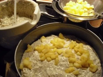 Mohn-Käsekuchen mit Apfelfülle - Rezept - Bild Nr. 6