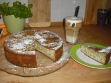 Mohn-Käsekuchen mit Apfelfülle - Rezept