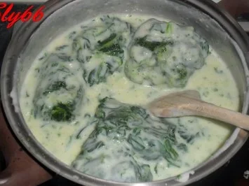 Soßen:Spinat-Soße mit viel Knobi - Rezept - Bild Nr. 3