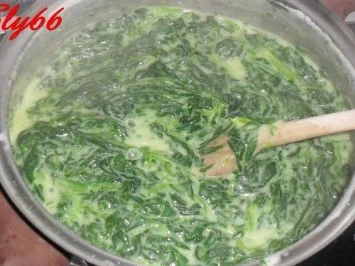 Soßen:Spinat-Soße mit viel Knobi - Rezept - Bild Nr. 4