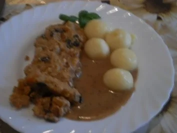 Schweinesteaks mit Aprikosenkruste - Rezept