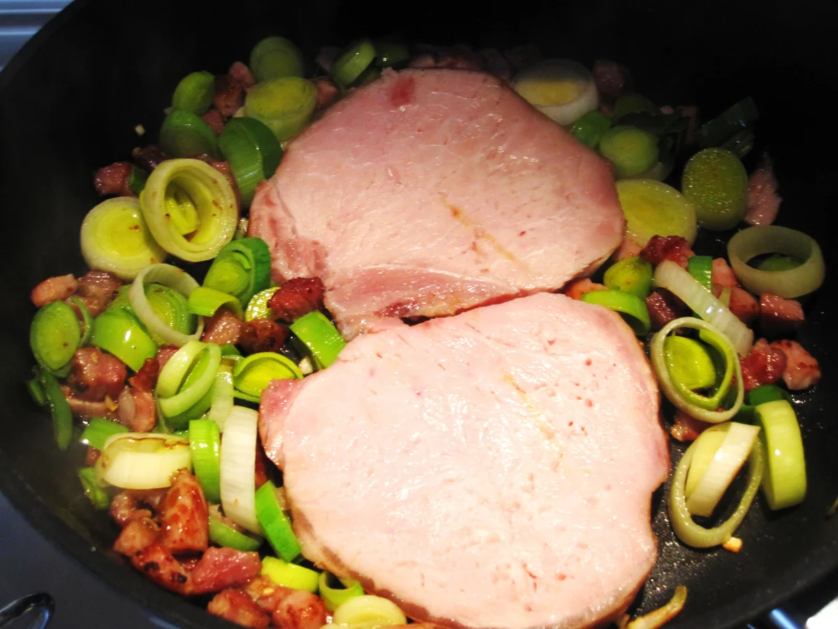 Weiße Bohnen mit Kasseler ... - Rezept - Bild Nr. 3827