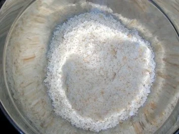 Rezept: Seeteufelfilet unter der Macadamiakruste mit Orangen-Safran-Perlgraupenrisotto Bild Nr. 5 Seeteufelfilet unter der Macadamiakruste mit Orangen-Safran-Perlgraupenrisotto - Rezept - Bild Nr. 5