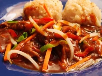 Rezept: Buntes Durcheinander - asiatische Art und scharf Buntes Durcheinander - asiatische Art und scharf - Rezept