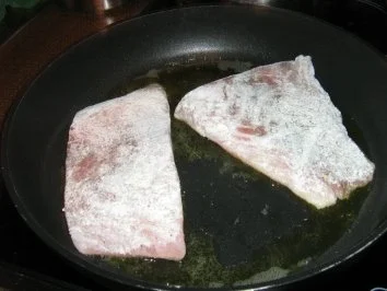 Viktoriabarschfilet mit Tomaten-Senfsauce - Rezept - Bild Nr. 3