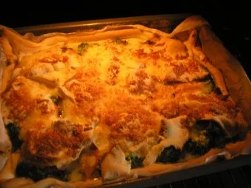 gedeckter Broccoli-Kuchen - Rezept
