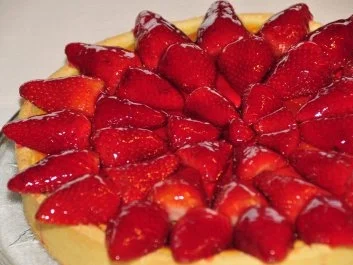 Rezept: Valentinsgruß - Käsetorte mit Erdbeeren Bild Nr. 7 Valentinsgruß - Käsetorte mit Erdbeeren - Rezept - Bild Nr. 7