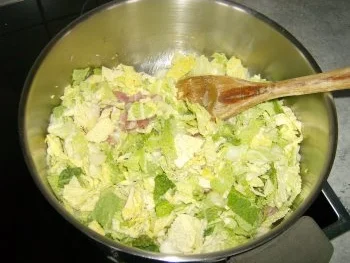 Rezept: Wirsingsahnesüppchen Bild Nr. 4 Wirsingsahnesüppchen - Rezept - Bild Nr. 4