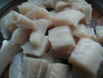 ( Fisch )  Fischpfanne mit einer Gemüse Sahne-Soße - Rezept - Bild Nr. 8