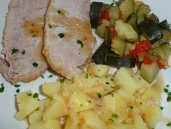 Schweinelachsbraten.... - Rezept