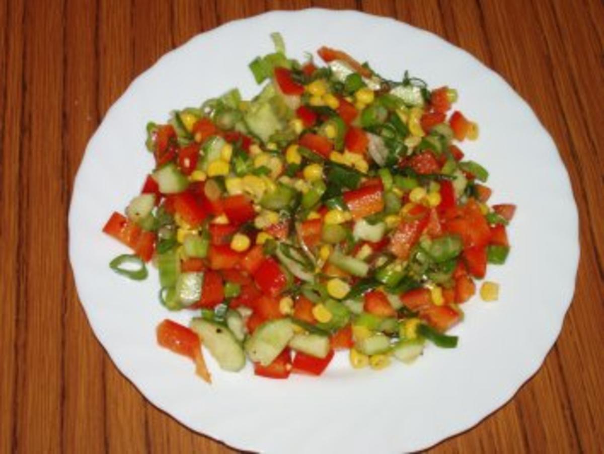 Tortilla gefüllt mit Gemüserohkost - Rezept - Bild Nr. 4