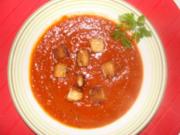 Suppe : -Tomatensuppe Nr. 4 - Rezept