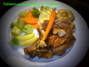 Côtelette de Veau Provencale au Graisse de Canard - Rezept