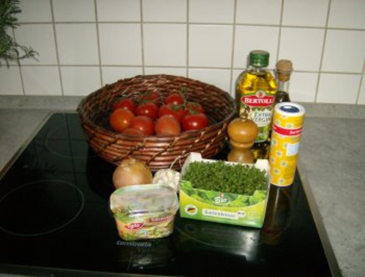 einfacher Tomatensalat - Rezept - Bild Nr. 2