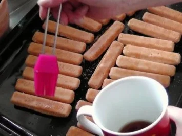 Malakofftorte   ♫♫was so alles geschieht,mit den Löffelbiskuits♫♫ - Rezept - Bild Nr. 7