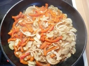 Scharfe Pfanne mit Chili - Rezept - Bild Nr. 9