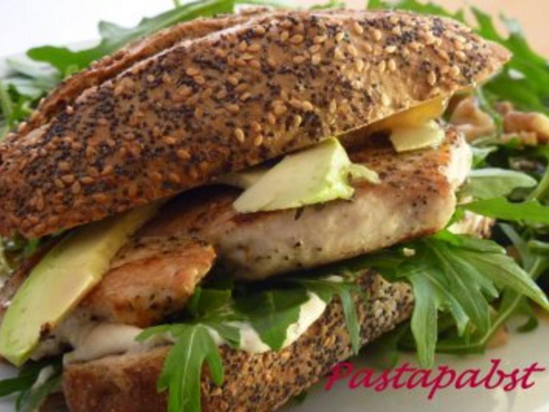 Putenburger mit Rucola - einfach - von Pastapabst