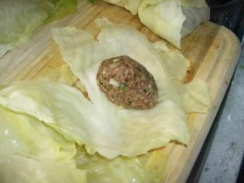 Bayrische Krautwickerl oder auch Kohlroulade - Rezept - Bild Nr. 5