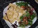 Ravioli mit Frischkäse-Pesto-Füllung - Rezept
