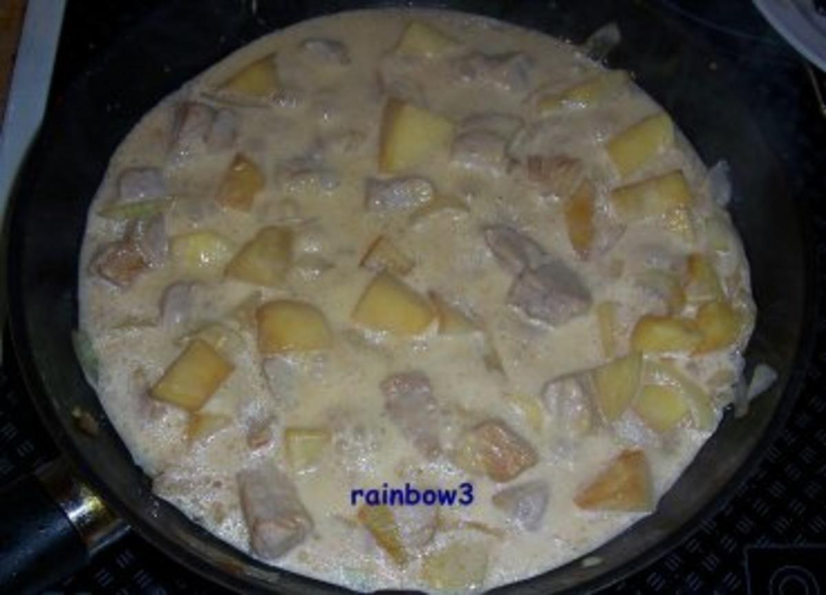 Kochen: Kartoffel-Schweinefleisch-Pfanne - Rezept - Bild Nr. 7