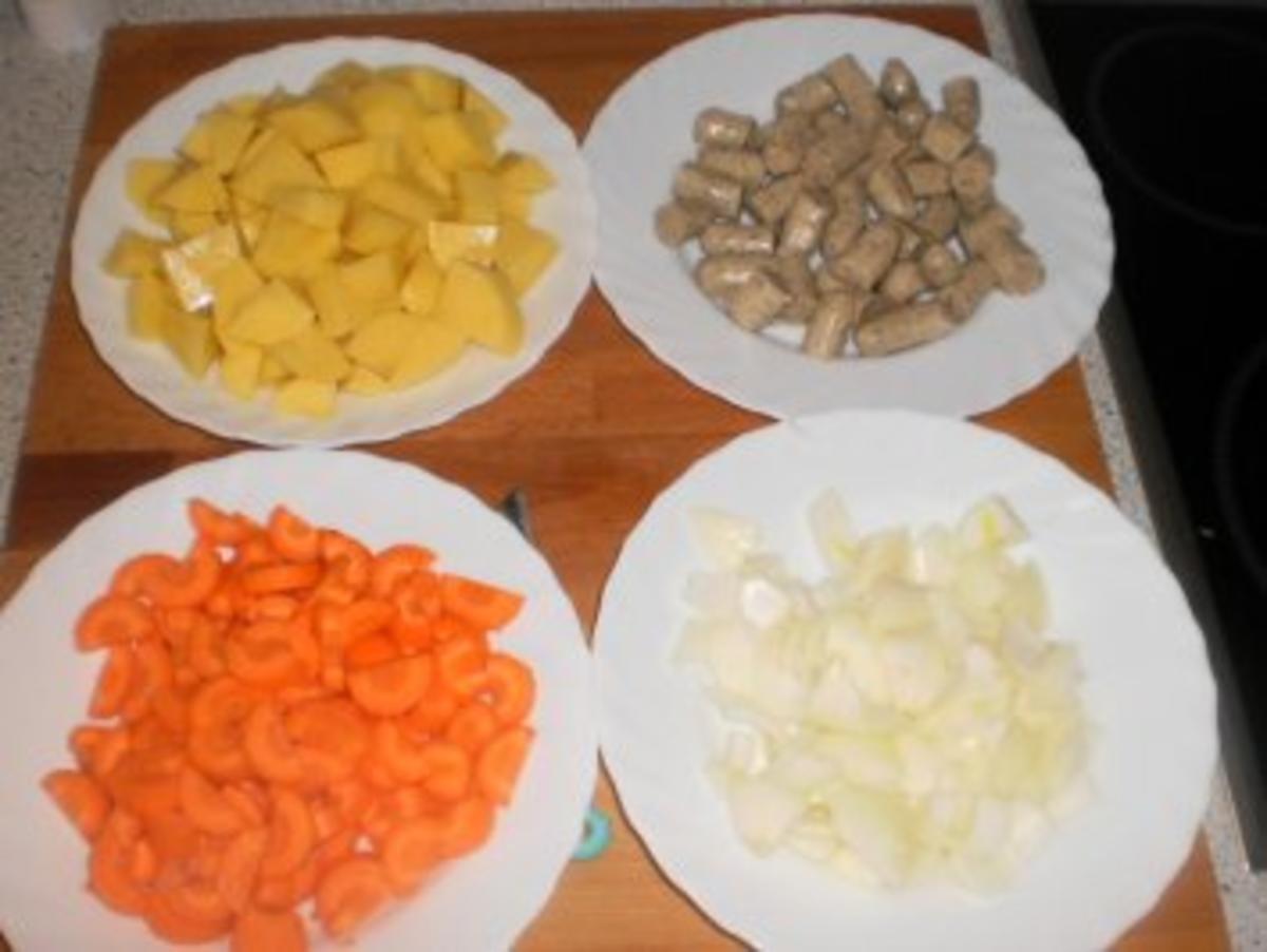 Würstchen-Kartoffelgulasch - Rezept - Bild Nr. 3