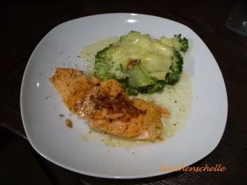 Rezept: Brokkoliauflauf mit Lachs Brokkoliauflauf mit Lachs - Rezept