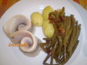 Matjes mit Prinzessbohnen und Butterkartoffeln - Rezept