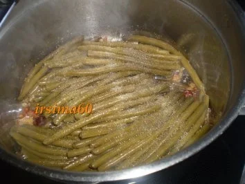 Rezept: Matjes mit Prinzessbohnen und Butterkartoffeln Bild Nr. 3 Matjes mit Prinzessbohnen und Butterkartoffeln - Rezept - Bild Nr. 3