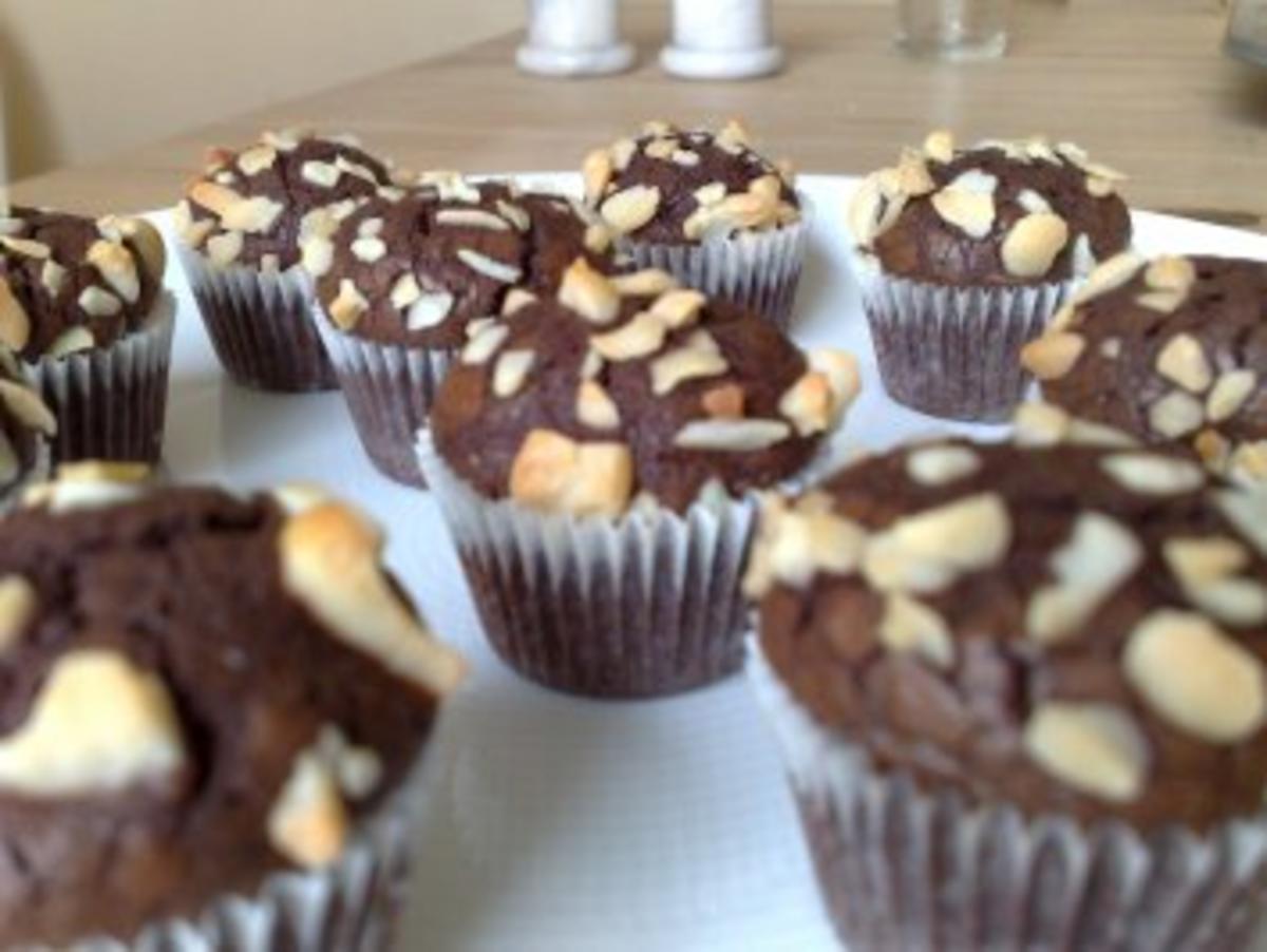 Bilder für Muffins: Nutella Muffins im Miniformat - Rezept