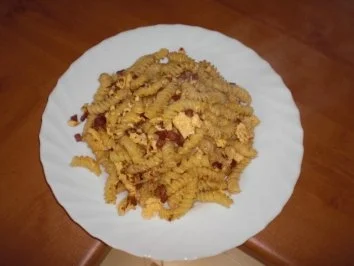 Schinkennudeln mit Ei - Rezept - Bild Nr. 2