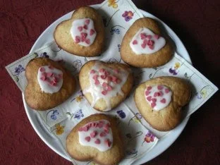 Amaretto - Marzipan - Herzen - Rezept