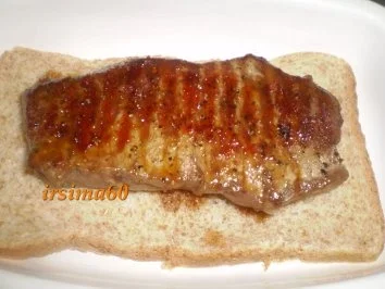 Rezept: Überbackenes Zwiebel Steak Bild Nr. 9 Überbackenes Zwiebel Steak - Rezept - Bild Nr. 9