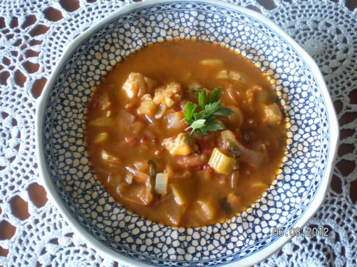 Bilder für Fischsuppe Störtebeker - Rezept