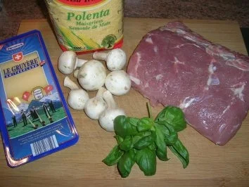 Rezept: Kalbsrücken mit Polenta-Käse-Kruste Bild Nr. 4 Kalbsrücken mit Polenta-Käse-Kruste - Rezept - Bild Nr. 4