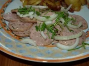 Regensburger Wurstsalat - Rezept