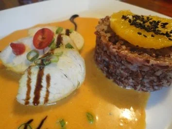 Rezept: Putenfilet mit Riso Rosso an Paprikasößchen Bild Nr. 8 Putenfilet mit Riso Rosso an Paprikasößchen - Rezept - Bild Nr. 8