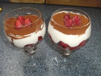 Mein Valentinstag-Dessert - Rezept