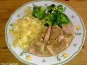 Filetspitzen in Pilzrahm - Rezept