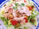 Eisbergsalat mit viel Thunfisch - Rezept