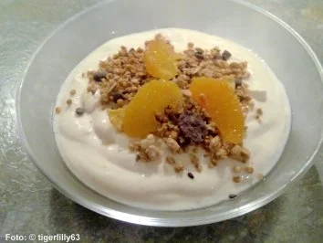 Orangen-Quark-Creme - Rezept